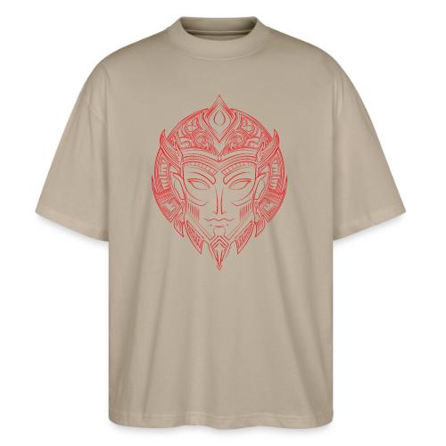DemBoyz Logomark (Red Edition) - Stanley/Stella Blaster Oversized T-Shirt 