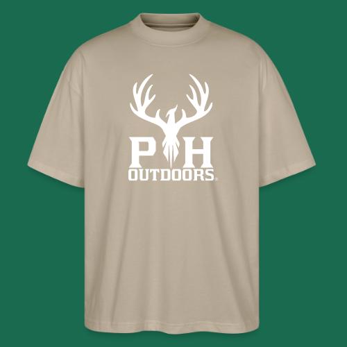 PH Outdoors® White Logo - Stanley/Stella Blaster Oversized T-Shirt 