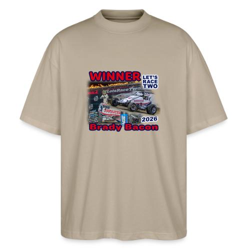 Brady Bacon #LetsRaceTwo Winner - Stanley/Stella Blaster Oversized T-Shirt 