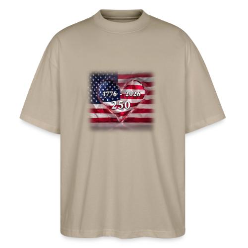 1776-2026 | 250 Years USA - Stanley/Stella Blaster Oversized T-Shirt 