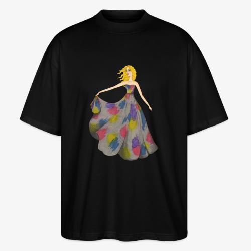 Cotton Candy Dress - Stanley/Stella Blaster Oversized T-Shirt 