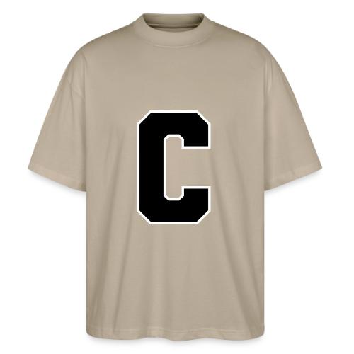 Varsity Letter C Collegiate Monogram - Stanley/Stella Blaster Oversized T-Shirt 