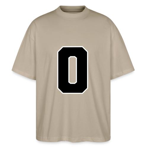 Varsity Letter O Collegiate Monogram - Stanley/Stella Blaster Oversized T-Shirt 