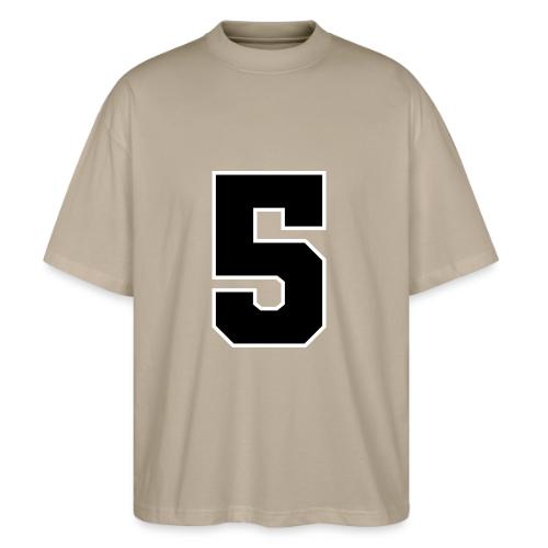 Varsity Number 5 Athletic Design - Stanley/Stella Blaster Oversized T-Shirt 