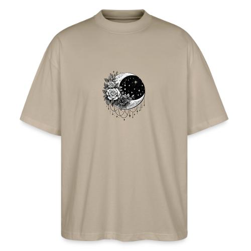 Crescent Moon Floral - Stanley/Stella Blaster Oversized T-Shirt 