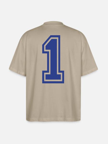 1 - Stanley/Stella Blaster Oversized T-Shirt - stone