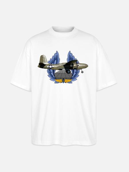 A-20 Havoc - Stanley/Stella Blaster Oversized T-Shirt - white