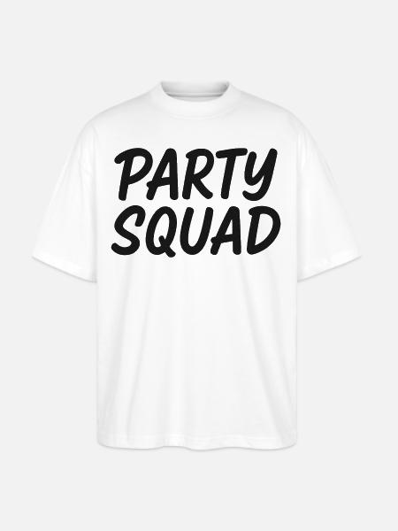 Birthday  - Stanley/Stella Blaster Oversized T-Shirt  - white