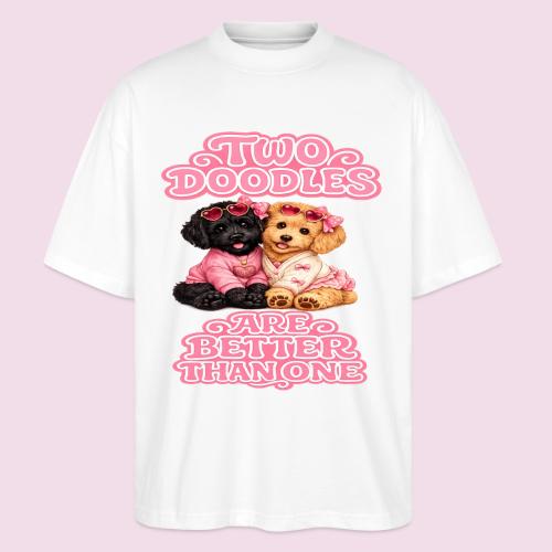 Two Doodles Are Better Than One - Stanley/Stella Blaster Oversized T-Shirt 