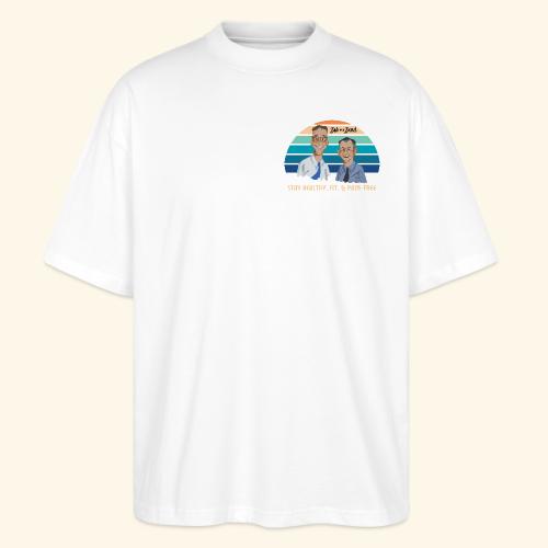 Colorful Vintage Retro Woman T Shirt 24 - Stanley/Stella Blaster Oversized T-Shirt 