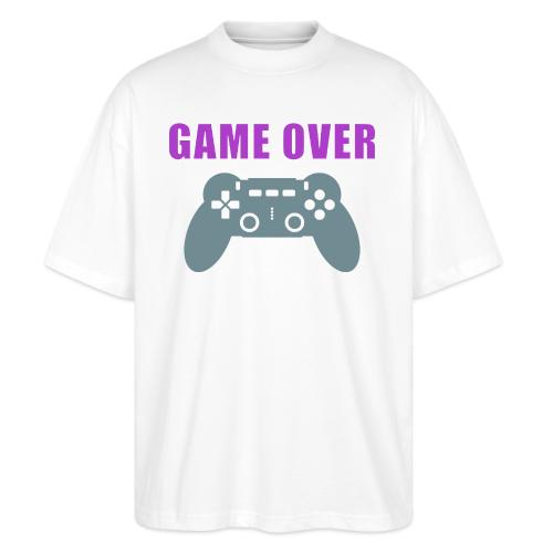 Game Over Gamer Controller Design - Stanley/Stella Blaster Oversized T-Shirt 