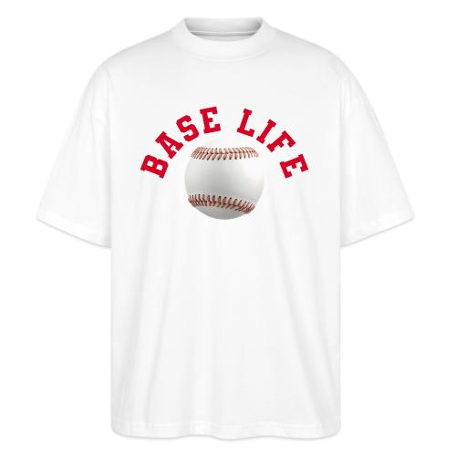 Baseball: Base Life Vibes - Stanley/Stella Blaster Oversized T-Shirt 