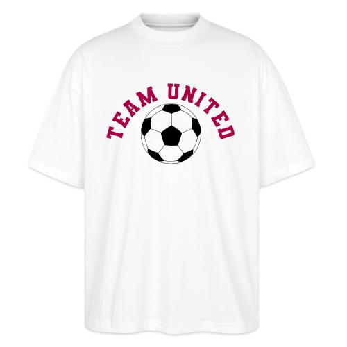 Team United Soccer Ball Sports Design - Stanley/Stella Blaster Oversized T-Shirt 