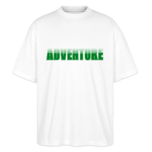 Adventure Typography Design for Apparel - Stanley/Stella Blaster Oversized T-Shirt 