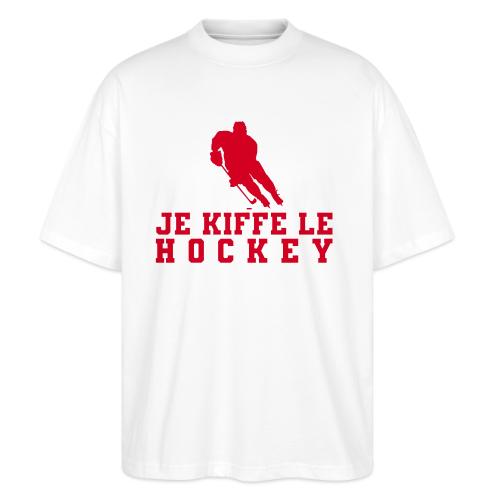 I love hockey - Stanley/Stella Blaster Oversized T-Shirt 