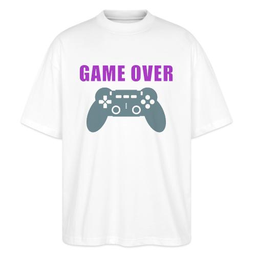 Game Over Gamer Controller Design - Stanley/Stella Blaster Oversized T-Shirt 