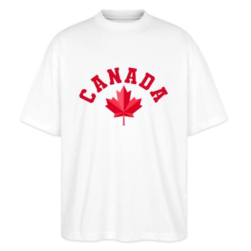Canada with maple leaf - Stanley/Stella Blaster Oversized T-Shirt 