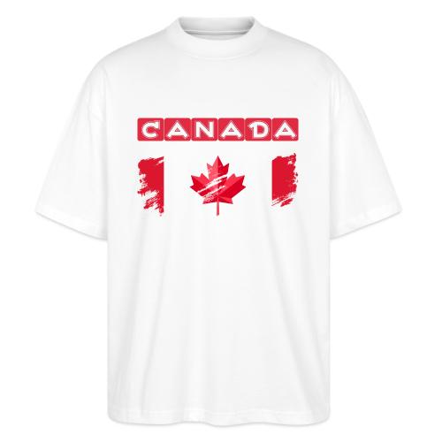 Canada, Inspired by the Canadian flag - Stanley/Stella Blaster Oversized T-Shirt 