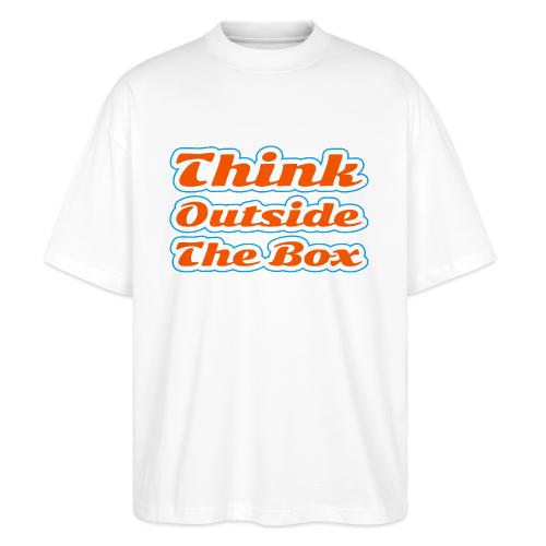 Think Outside the Box — Creative Mindset Script - Stanley/Stella Blaster Oversized T-Shirt 