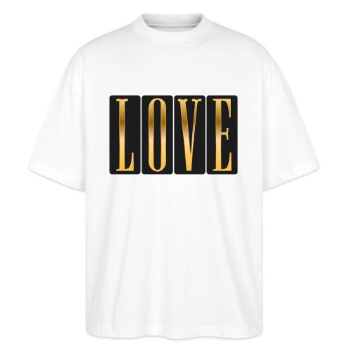 Golden Love - Stanley/Stella Blaster Oversized T-Shirt 