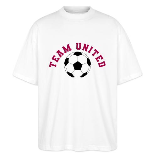 Team United Soccer Ball Sports Design - Stanley/Stella Blaster Oversized T-Shirt 
