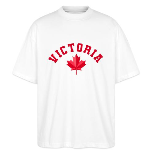 Victoria with maple leaf - Stanley/Stella Blaster Oversized T-Shirt 