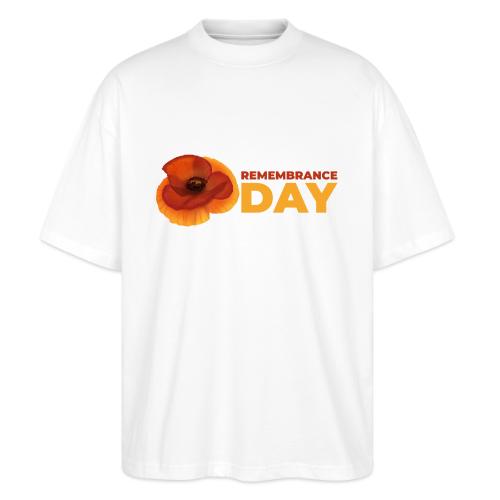 Remembrance Day - Stanley/Stella Blaster Oversized T-Shirt 