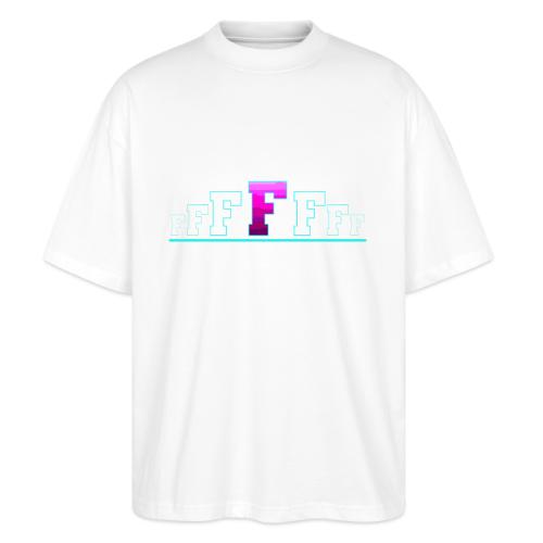 Letter F – Capital Varsity Alphabet Monogram - Stanley/Stella Blaster Oversized T-Shirt 