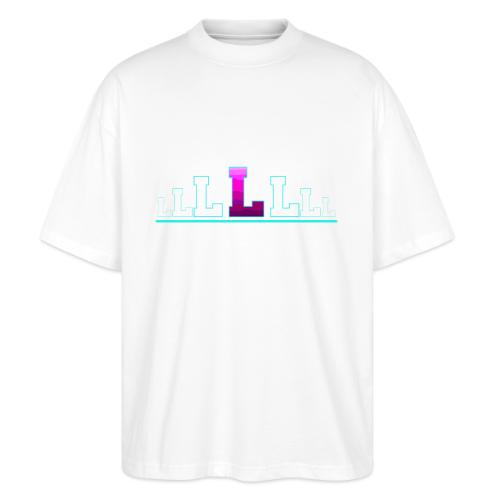 Letter L – Capital Varsity Alphabet Monogram - Stanley/Stella Blaster Oversized T-Shirt 
