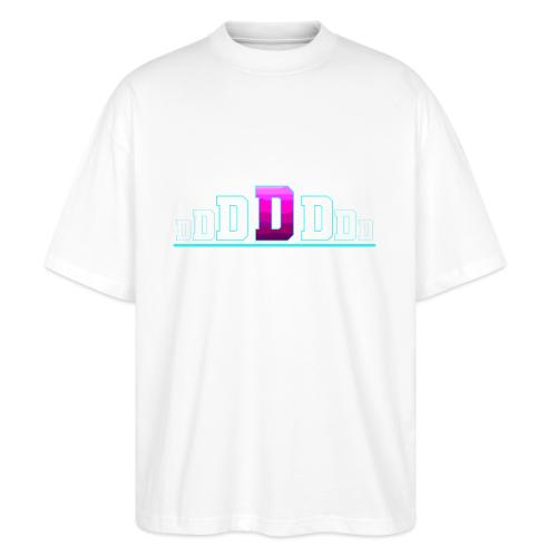Letter D – Capital Varsity Alphabet Monogram - Stanley/Stella Blaster Oversized T-Shirt 
