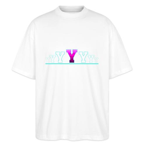 Letter Y – Capital Varsity Alphabet Monogram - Stanley/Stella Blaster Oversized T-Shirt 