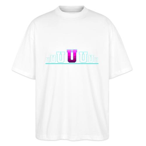 Letter U – Capital Varsity Alphabet Monogram - Stanley/Stella Blaster Oversized T-Shirt 