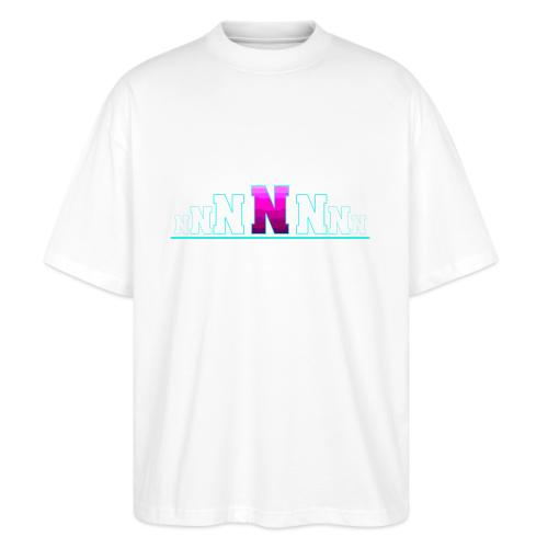 Letter N – Capital Varsity Alphabet Monogram - Stanley/Stella Blaster Oversized T-Shirt 
