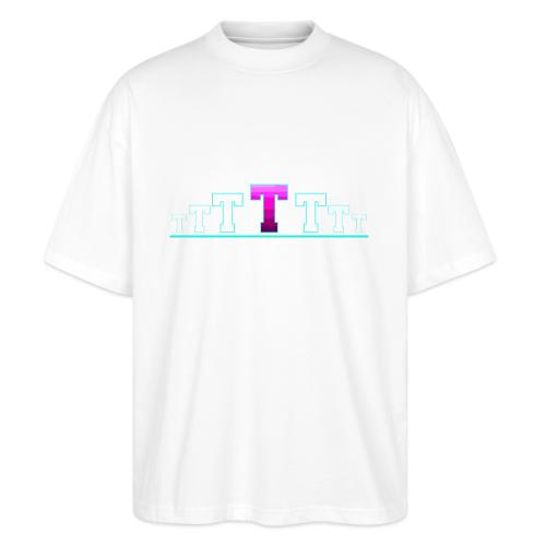 Letter T – Capital Varsity Alphabet Monogram - Stanley/Stella Blaster Oversized T-Shirt 