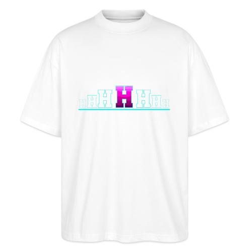 Letter H – Capital Varsity Alphabet Monogram - Stanley/Stella Blaster Oversized T-Shirt 