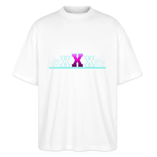 Letter X – Capital Varsity Alphabet Monogram - Stanley/Stella Blaster Oversized T-Shirt 