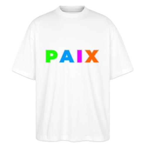Peace in Colour - Stanley/Stella Blaster Oversized T-Shirt 