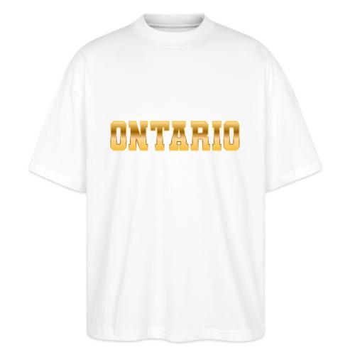 Ontario - Stanley/Stella Blaster Oversized T-Shirt 