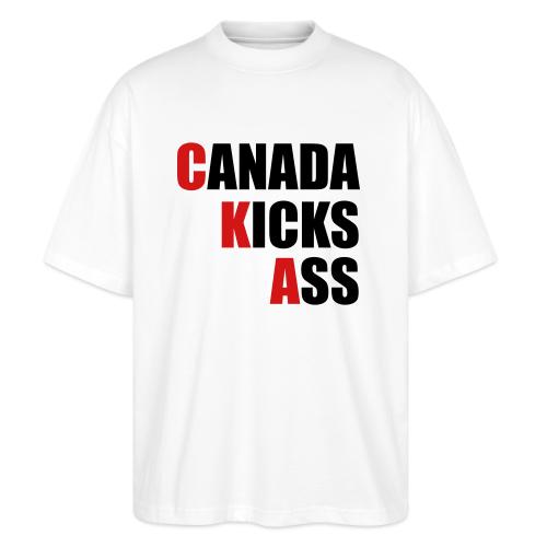 Canada Kicks Ass Vertical - Stanley/Stella Blaster Oversized T-Shirt 