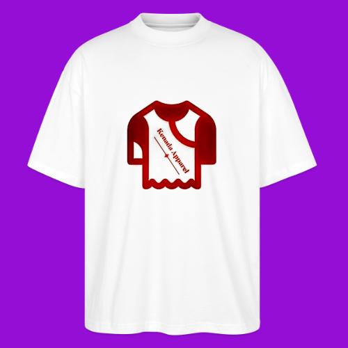 Kenada Logo white spray - Stanley/Stella Blaster Oversized T-Shirt 