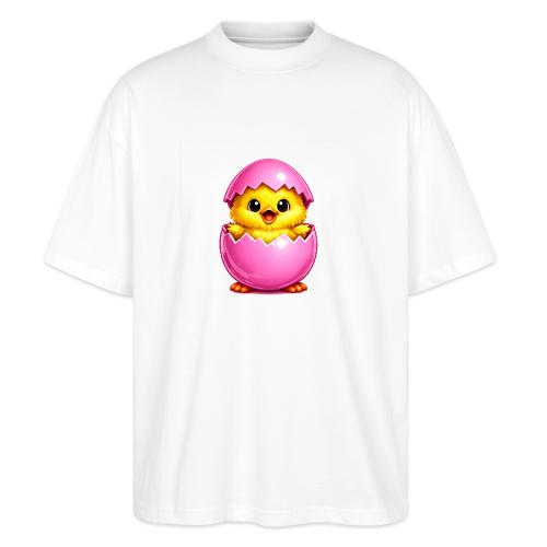 Easter Chick Pink - Stanley/Stella Blaster Oversized T-Shirt 