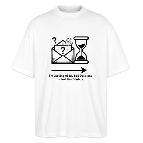 Last Year's Inbox T-Shirt - Stanley/Stella Blaster Oversized T-Shirt 