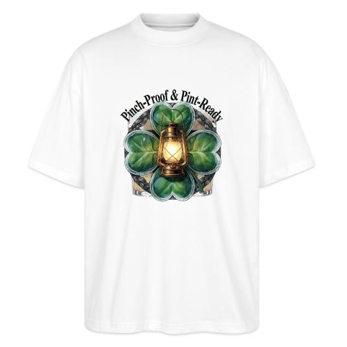 Pinch-Proof Lantern Clover T-Shirt - Stanley/Stella Blaster Oversized T-Shirt 