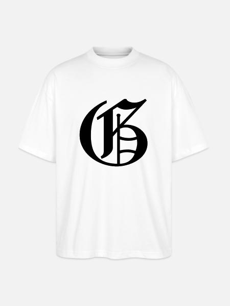 Olde English G - Stanley/Stella Blaster Oversized T-Shirt - white