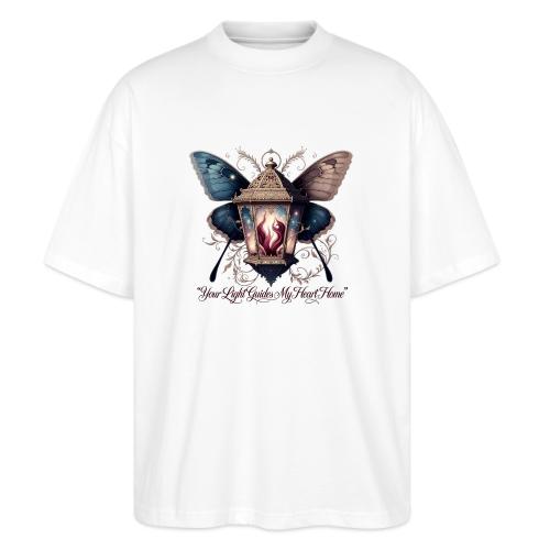 Guiding Light Eternal Flame Lantern Romance Gifts - Stanley/Stella Blaster Oversized T-Shirt
