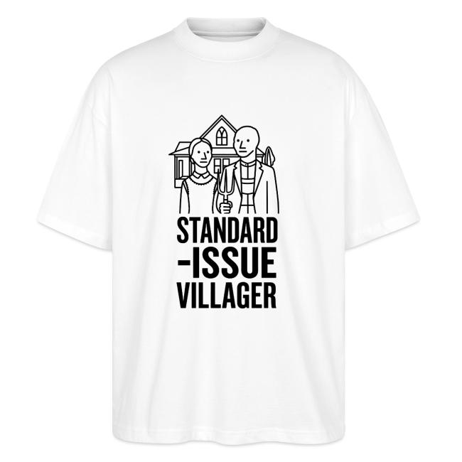 Standard-Issue Villagers (Black on Light)