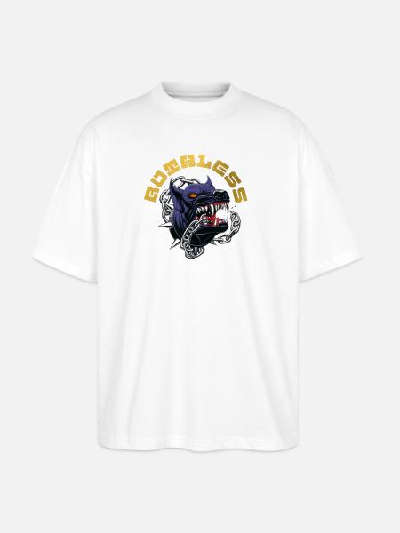 RUTHLESS - Stanley/Stella Blaster Oversized T-Shirt - white