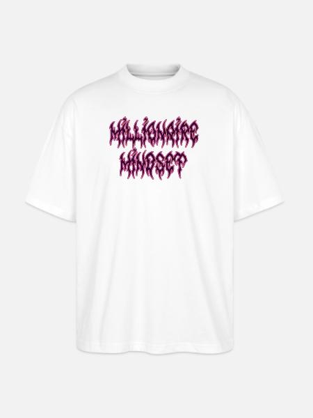 MM new logo - Stanley/Stella Blaster Oversized T-Shirt - white