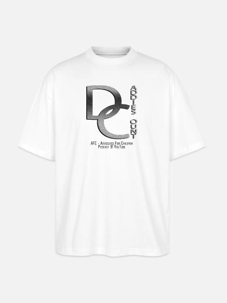 Daddies Count AFC - Stanley/Stella Blaster Oversized T-Shirt - white