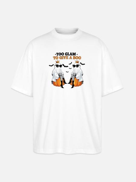 Royal Boo Doppelganger - Stanley/Stella Blaster Oversized T-Shirt  - white